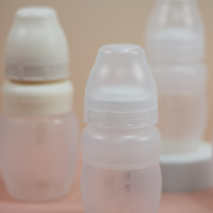 앙뽀Q 트윈팩(2P) 노꼭지160ml 280ml 배앓이방지 실리콘 신생아젖병 국내생산 이미지 7