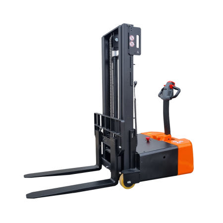 쌍용리프트 전동 포크리프트 스태커 운반 하역 소형 지게차 카운터발란스 ECT061