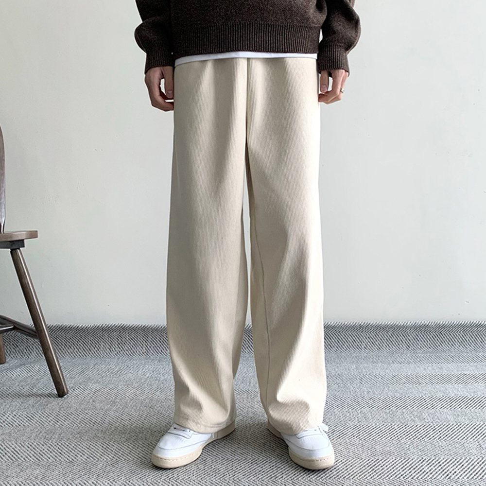 겨울바지 남성기모바지 남자코듀로이팬츠 - 메인 이미지