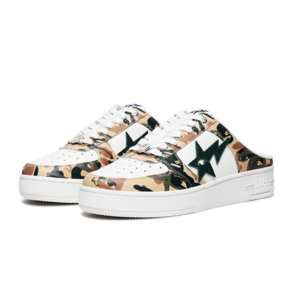 베이프 X KIDSUPER 운동화 BAPE STA CLOG 4월 신상 1L23-191-913 - 메인 이미지