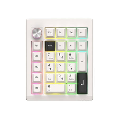 ABKO K26 3모드 무선 블루투스 QMK VIA 넘버 패드