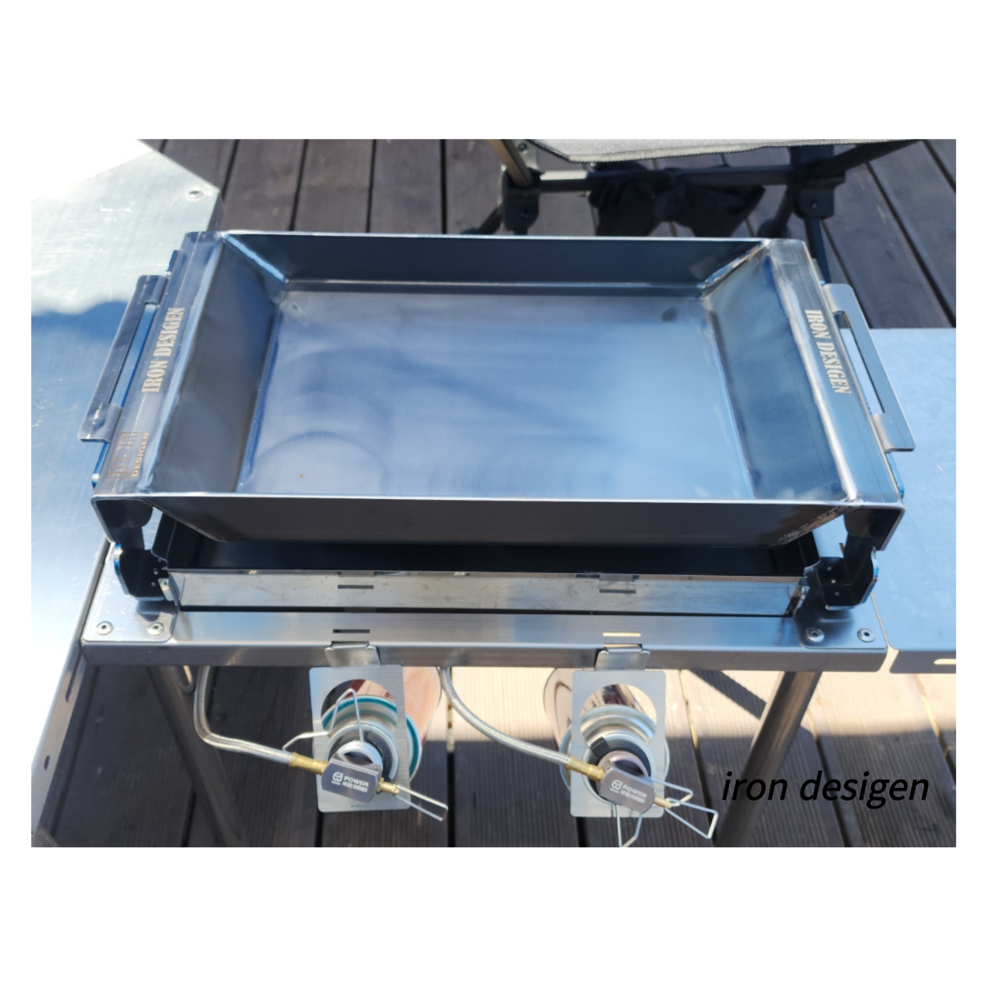 아이언디자인 논슬립 그리들 IGT호환 철판요리 전골요리 무쇠그리들