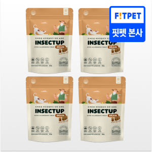 인섹트업 하이포알러지 트릿 80g 4팩 강아지 저알러지 간식 훈련용 다이... 솔직 후기 | 실제 사용자 리뷰 총정리 - 상품 이미지 1