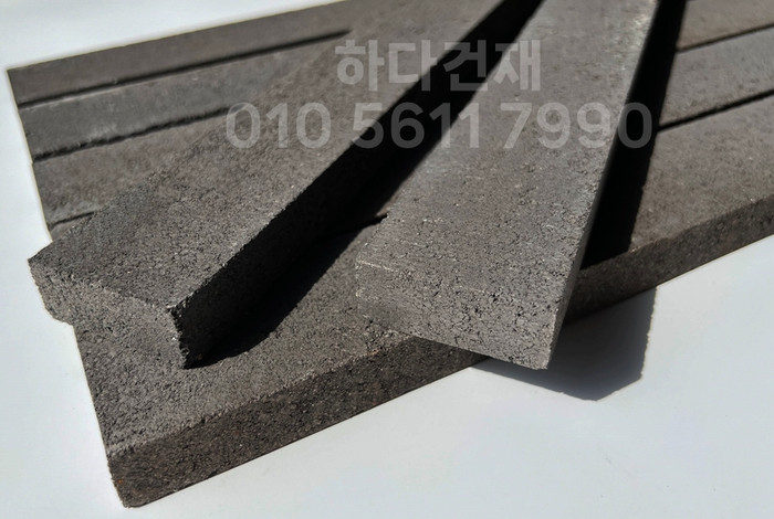 국산 모노타일 롱와이드 빈티지블랙 500x50x20T 1박스14장 / 하다건재 국내생산 롱브릭타일