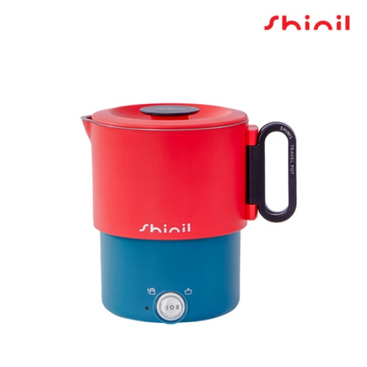 신일 전기포트 휴대용 접이식포트 여행용 캠핑용 무선주전자