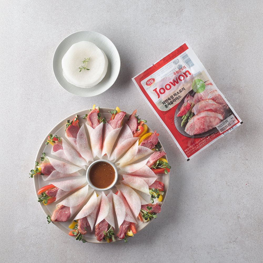하림 주원산오리 와인숙성 미소 오리 훈제 슬라이스 150g, 1개 - 상세 이미지 2