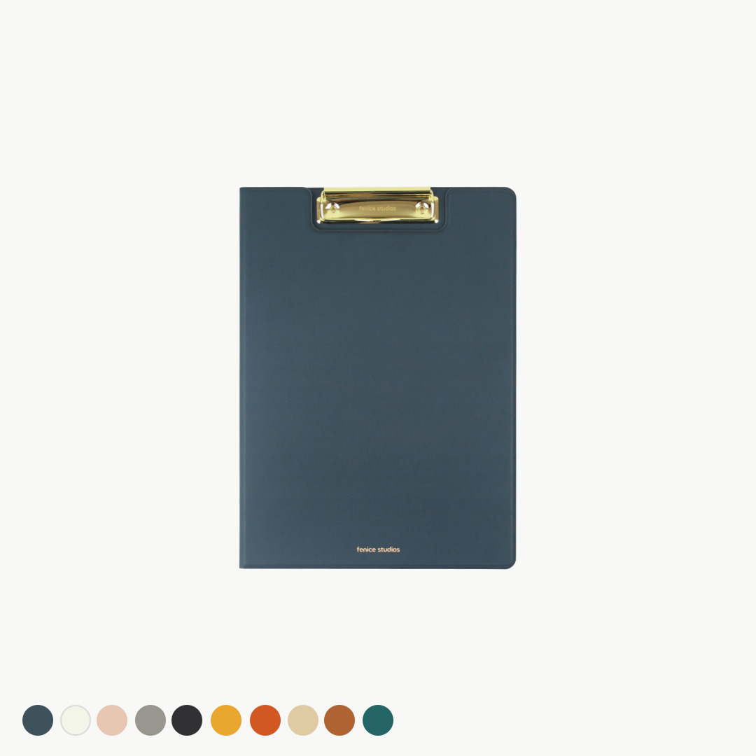 페니체 메탈 클립 파일 (10colors) 클립보드 - 메인 이미지