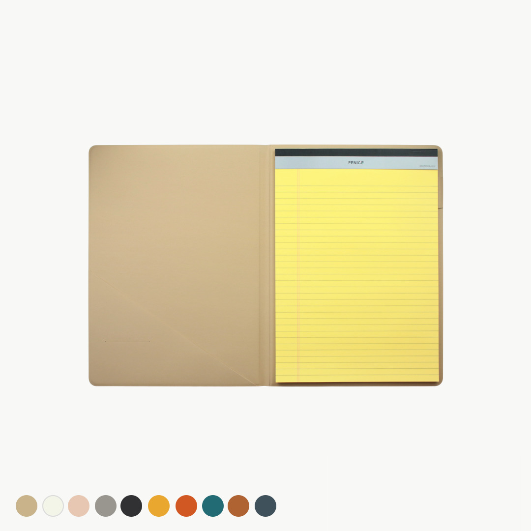 페니체 A4 메모패드 포켓 10colors (싱글) 메모지 공책 - 메인 이미지
