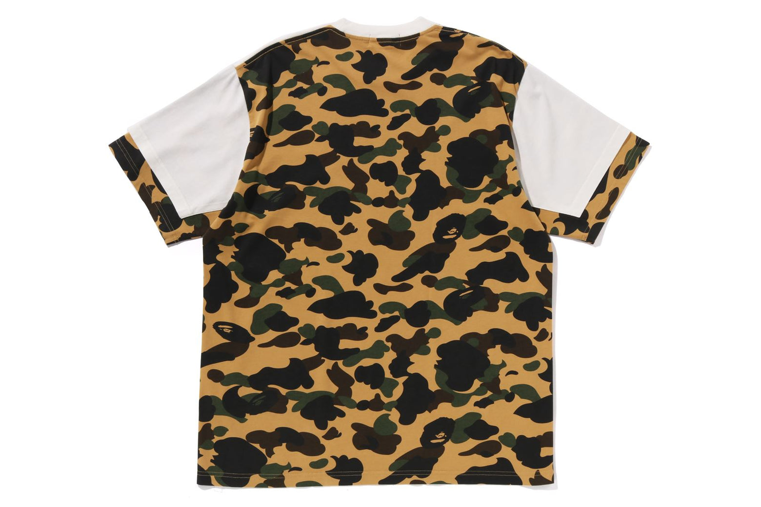 베이프 반팔티 1ST CAMO HEAVY WASHED BLOCKING RELAXED FIT TEE 4월 신상 1L30-109-337 - 상세 이미지 2