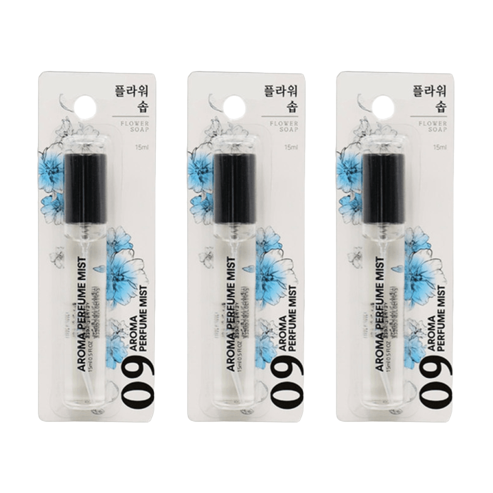 향기 미스트 플라워솝향 15ml 3개 : 잇힝마켓