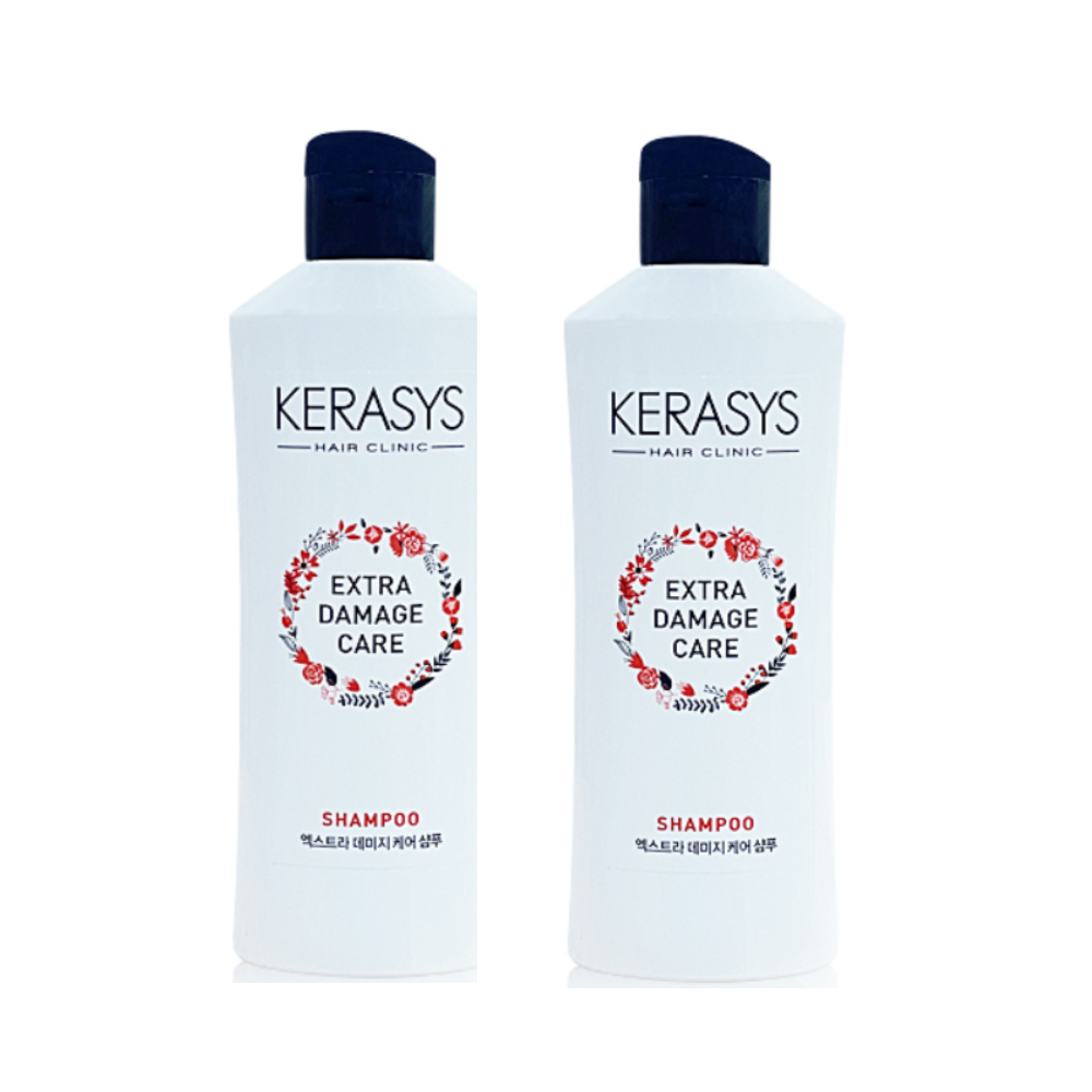1+1 애경 케라시스 엑스트라 데미지 샴푸 180ml 여행용 휴대용 - 상품 이미지