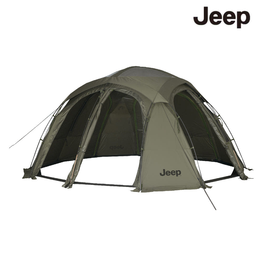 지프 센트리 돔 쉘터 캠핑텐트 장박 방수 대형