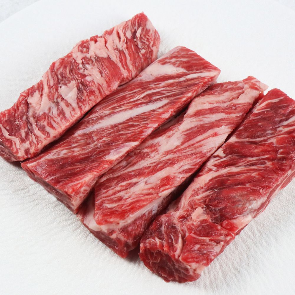 투뿔나인 한우 통갈비살 300g 소고기 갈비살 소갈비살 구이용 넘버나인 : 한우공장
