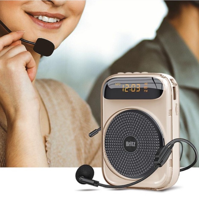 강의용 확성기 휴대용 마이크 앰프 가이드 마이크 교실용 선생님 마이크