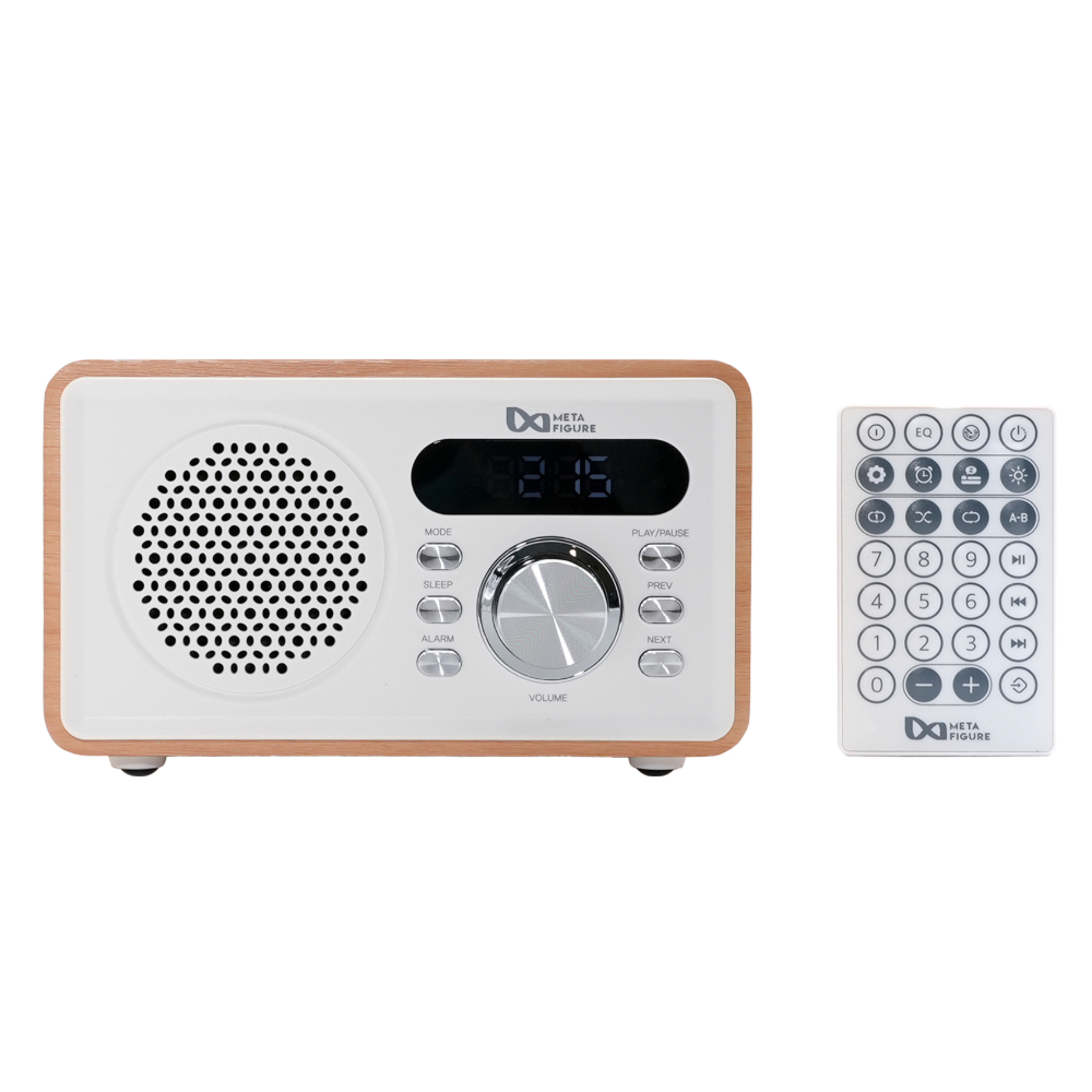 메타피규어 리모콘 라디오 USB 블루투스 레트로 미니 스피커