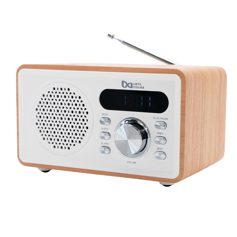 메타피규어 리모콘 라디오 USB 블루투스 레트로 미니 스피커