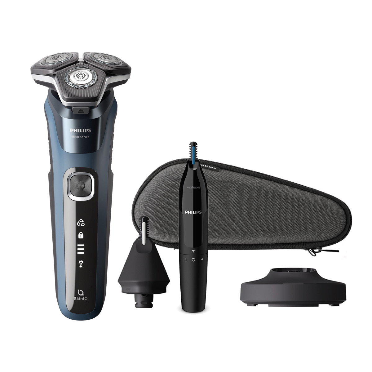 필립스 면도기 SkinIQ 5000 전기면도기 S5880/33+NT1650/16