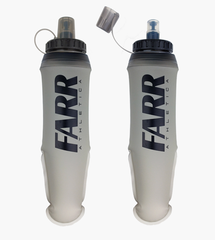 FARR 소프트 플라스크 러닝 물병 트레일 러닝 등산 스포츠 접이식 물통 500ml, 1개 - 상세 이미지 2