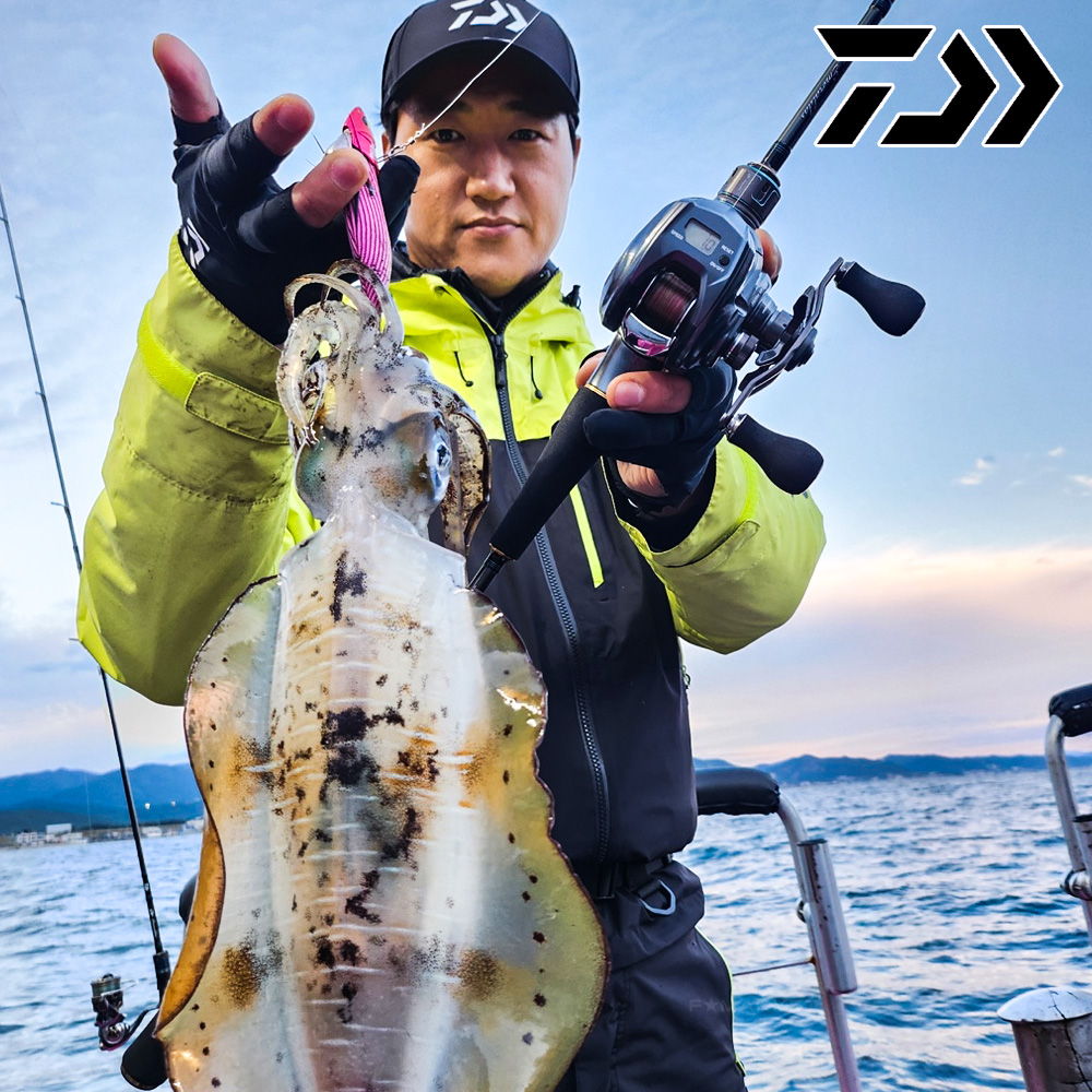 다이와 티에라 에어 IC 수심측정 수심체크릴 타이라바 외수질 다운샷 오징어 한치릴 좌핸 - 상세 이미지 2