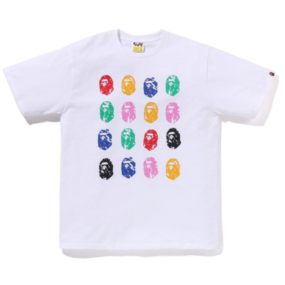 베이프 반팔티 A BATHING APE 32ND ANNIV. APE HEAD TEE 4월 신상 1L20-110-021 - 메인 이미지