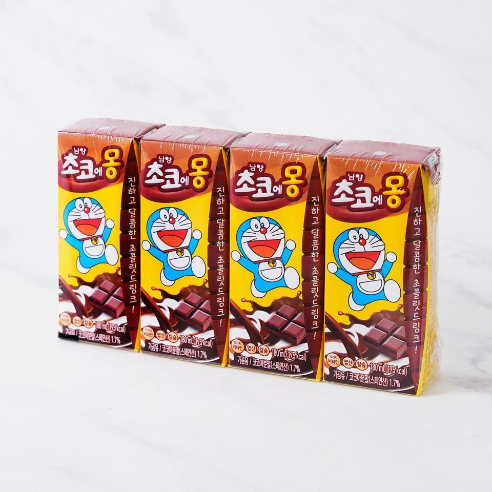 메가마트 남양 초코에몽 초코렛드링크 180gx4입x6세트 - 상세 이미지 2