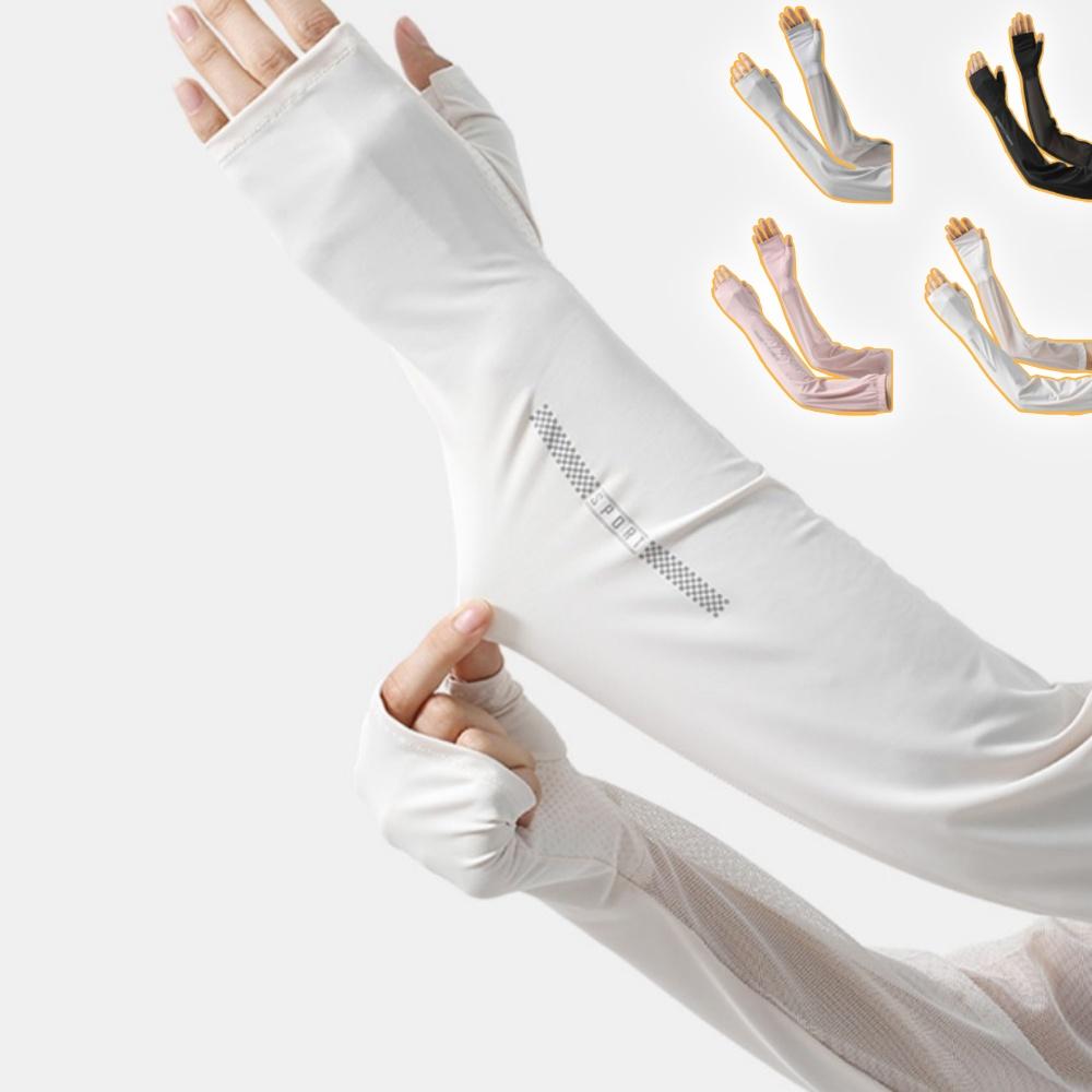 자외선 차단 여성골프팔토시 손등 쿨토시핑크