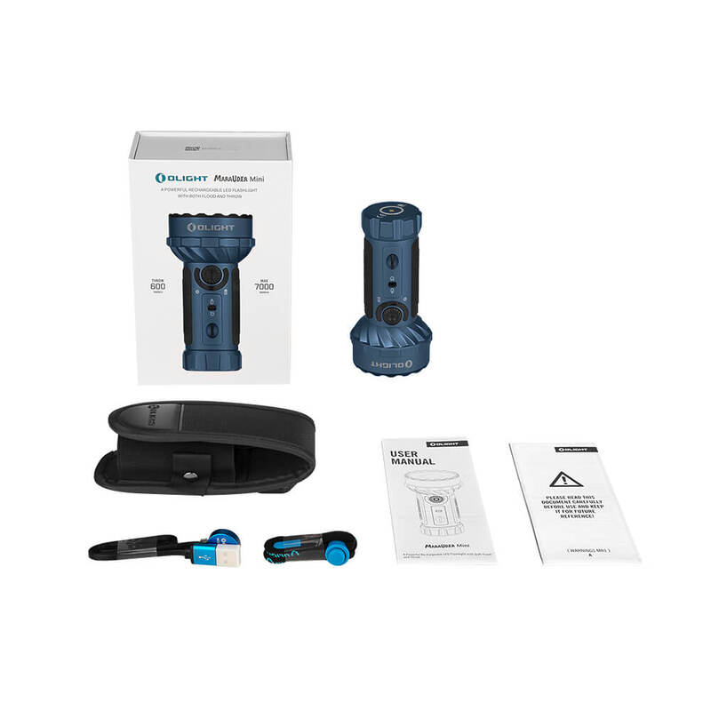 오라이트 머로더 미니 충전식 RGB 후레쉬 라이트 7000루멘