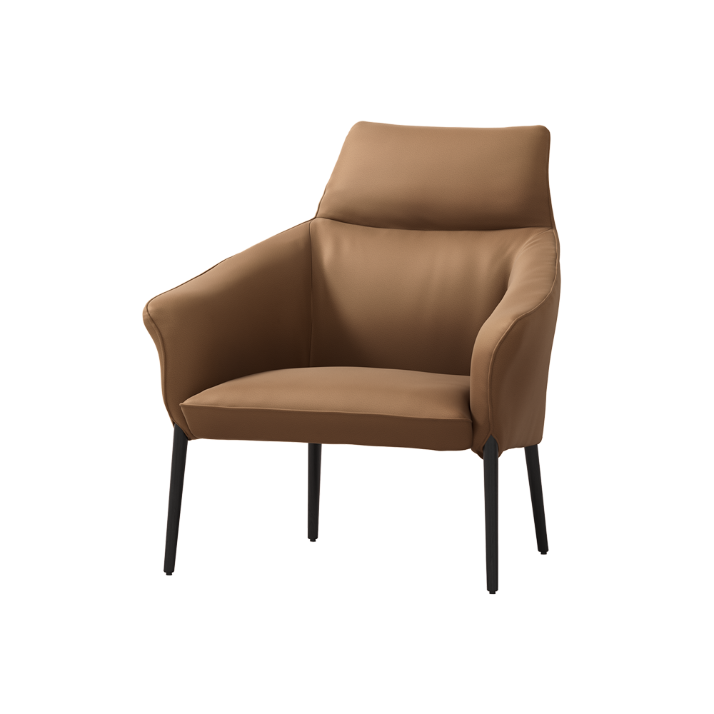 알로소 디토 1인체어 가죽소파 (하이백)