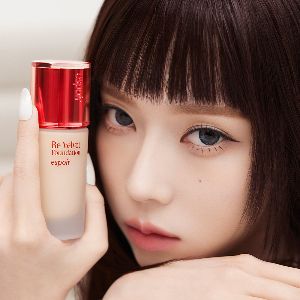 에스쁘아 비벨벳 파운데이션 SPF22 PA++ 30g (증정: 포어 블러 파운데이션 브러쉬 + 선크림 20ml + 클렌징 폼 20g) 이미지 2