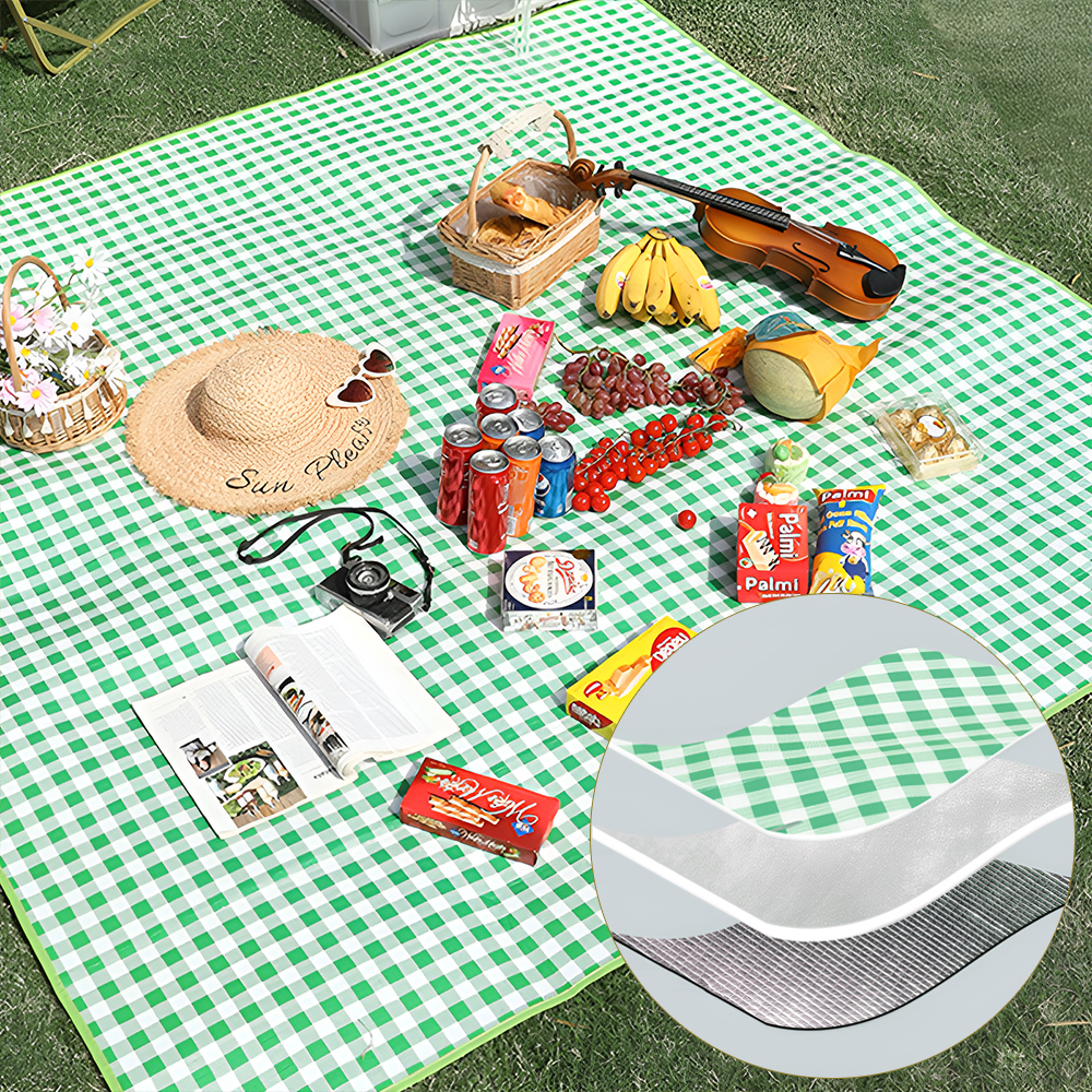 메이스 휴대용 프리미엄 방수 피크닉 돗자리 대형 2m