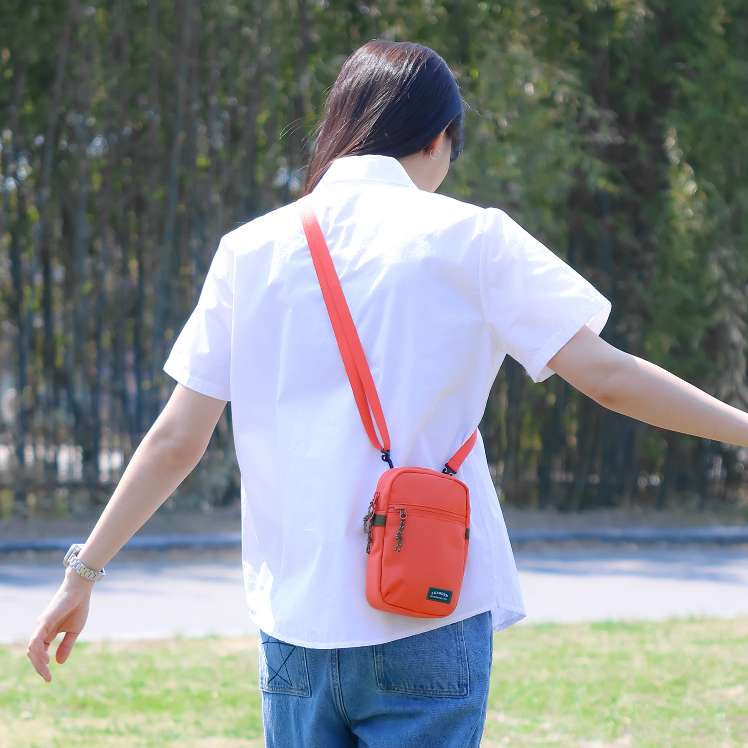 에가든 트래블러 미니 크로스백 데일리 소형 여행 보조 핸드폰 스마트폰 가방