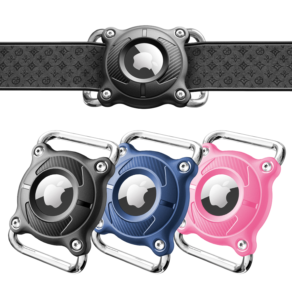 에어태그 강아지 목줄연결 러기드 케이스