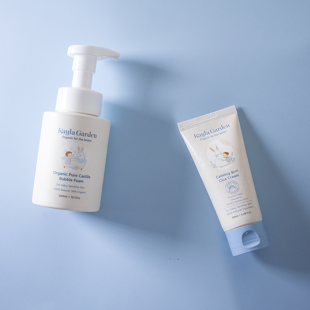 케일라가든 유기농 보습세트 (아기크림 바디워시 신생아 출산선물) 300ml, 1개 - 상세 이미지 5
