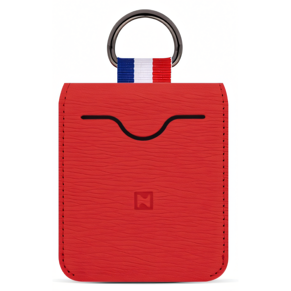 포사 링 힌지보호 카드 케이스 레드, 갤럭시Z 플립1 - 상품 이미지