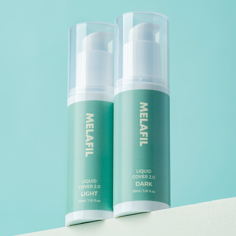 멜라필 리퀴드커버 백반증커버제 컨실러 튼살커버제 태닝메이크업 72시간지속 브러쉬포함 30ml - 상세 이미지 2
