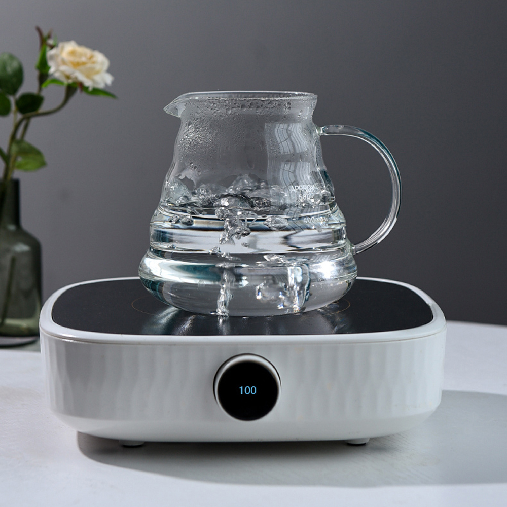 칼딘 핸드드립 커피서버 내열유리 눈금형 서버 MS-07 600ml, 투명 이미지 6