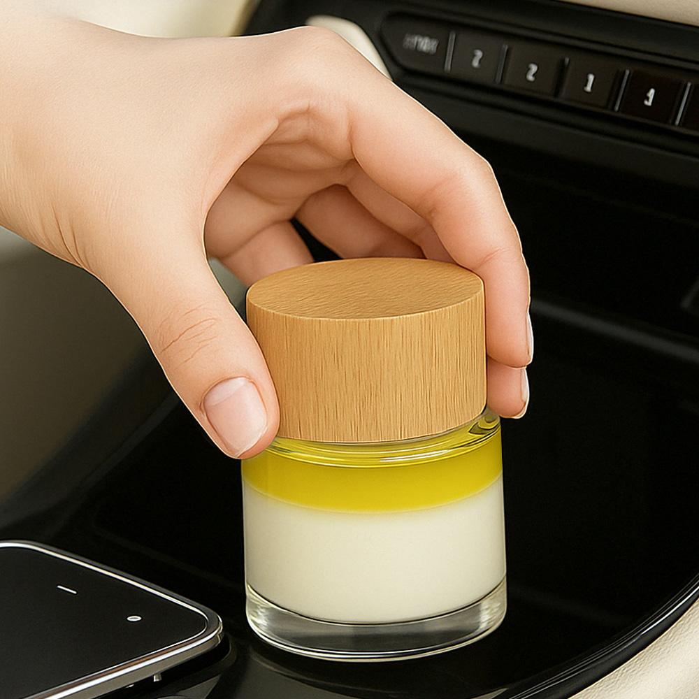 피톤치드 편백 차량용 방향제 나무 오일 자동차 천연 디퓨저 거치형 걸이형