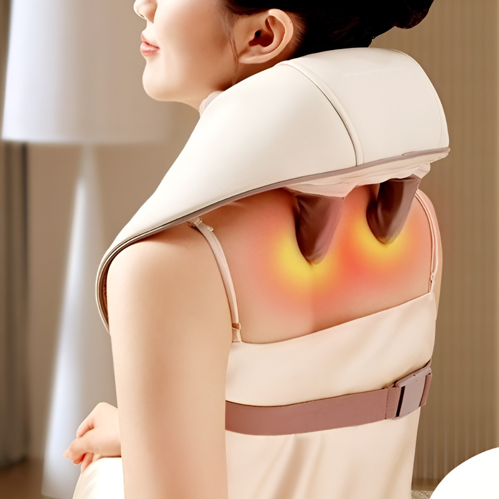 브리즈 승모근 마사지기 온열 후두하근 다열근 목 어깨 허리 골반 배 등 안마기 마사지기계