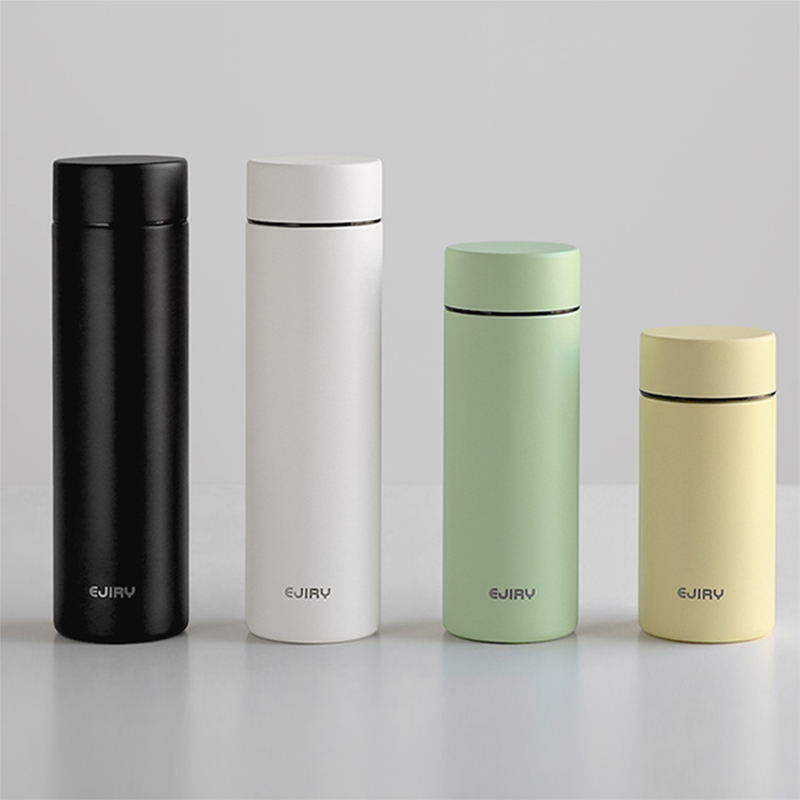 에지리 베이직 파스텔 각인 텀블러 한약 물병 200ml 300ml 400ml - 상품 이미지