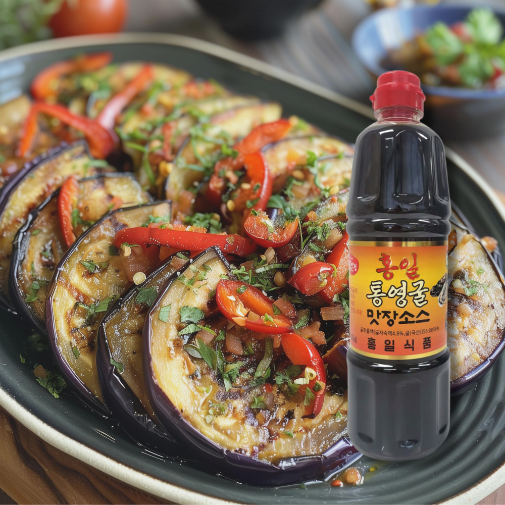 홍일 통영굴맛장 간장 소스 편스토랑 손태진 조미 900ml 2통 +200ml 만능 맛간장 이미지 6