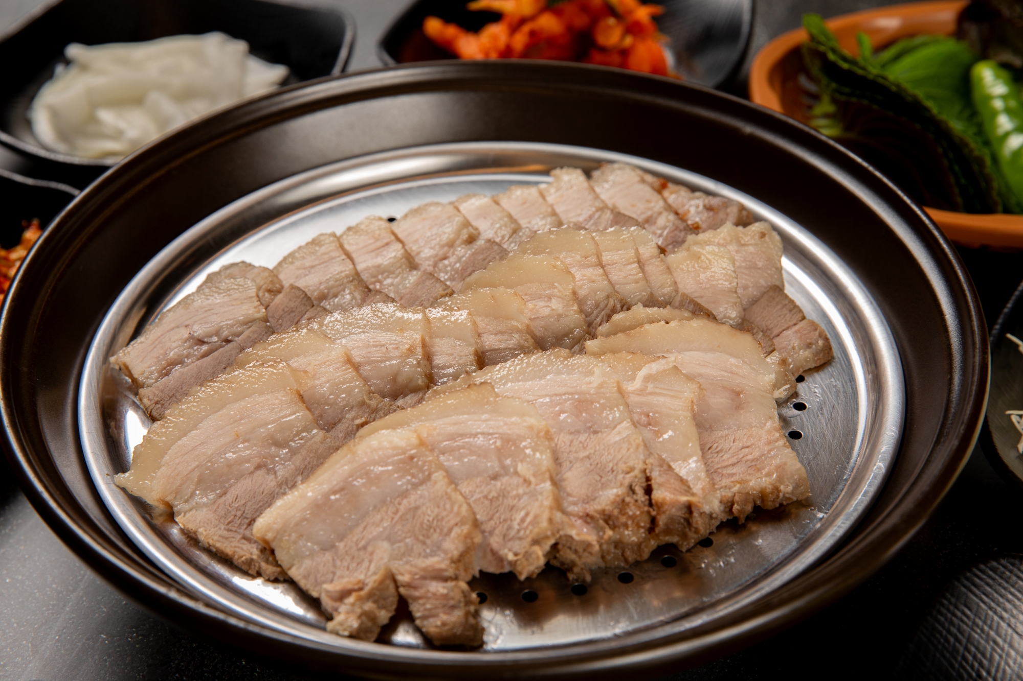 호시절 삼겹살 수육 보쌈 마늘보쌈 밀키트 도시락 집밥 혼술 안주 캠핑요리 250g x 2팩 - 상품 이미지