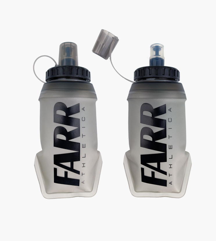FARR 소프트 플라스크 러닝 물병 트레일 러닝 등산 스포츠 접이식 물통 300ml, 1개 - 상세 이미지 2
