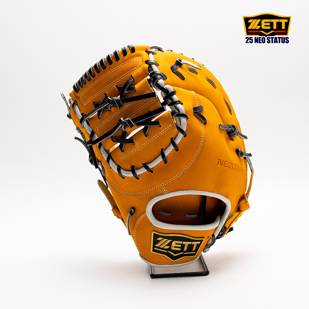 ZETT 제트 25 경식용 네오스테이터스 BPGN25103O 1루미트 12.75 오렌지 좌투 : 왓베이스볼더퍼펙트