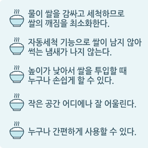 대용량 수압식 세미기 80kg용 학교 단체급식 쌀씻는기계 이미지 6
