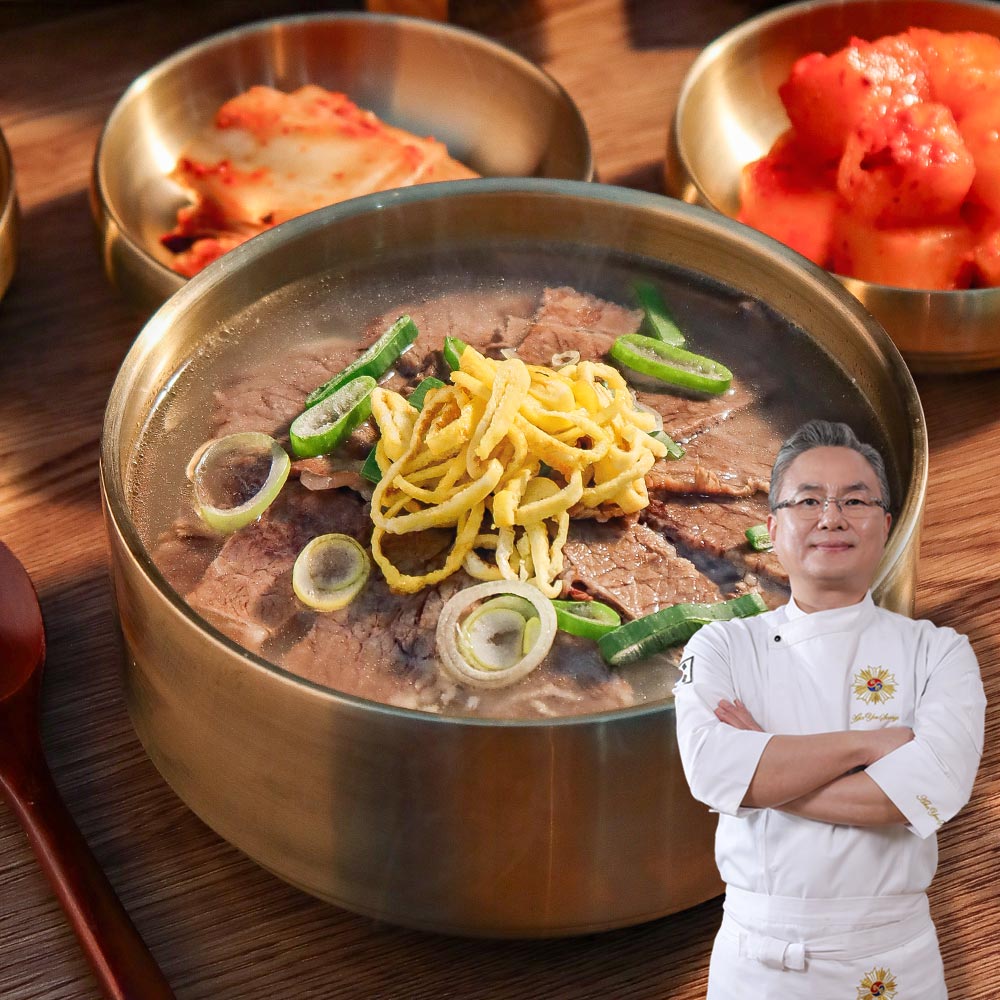 안유성명장 한우 장수 나주곰탕 맑은곰탕 소고기곰탕 곰국 800g 3팩 - 상품 이미지
