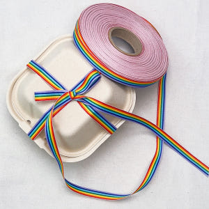 무지개 포장끈 1롤 도시락 답례품 선물 포장 레인보우 리본 끈 실사용 후기 | 효과 있을까? - 상품 이미지 2