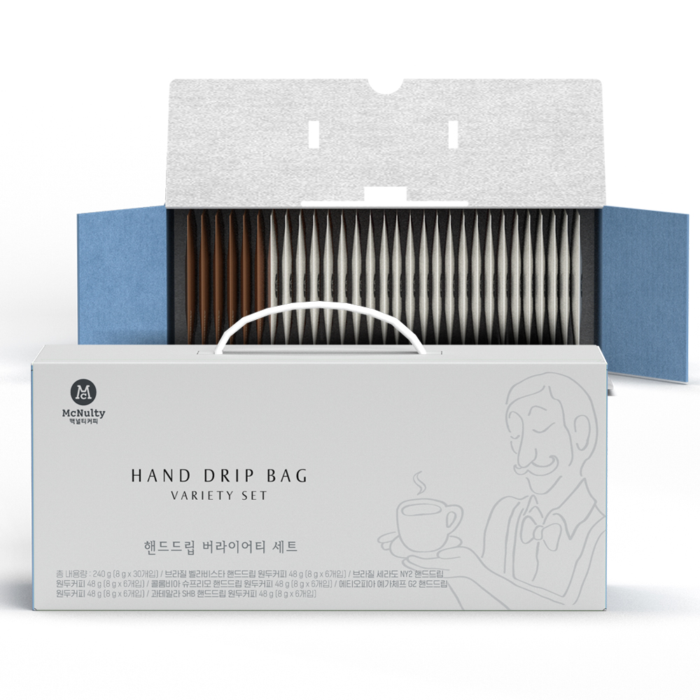 추석선물세트 맥널티 핸드드립 커피 버라이어티 세트(30봉) 명절선물