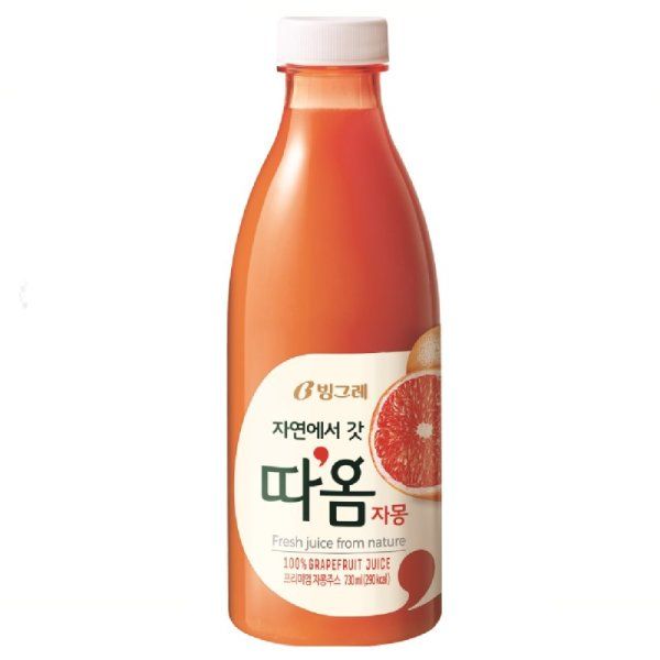 빙그레 따옴주스자몽 730ML : 가성비 가심비 마오리트