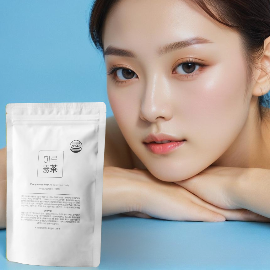 하루뚫차 zero 카페인 임산부 출산 성형 후 물 붓기하면 블렌딩 티백 차 20개입, 1개 - 메인 이미지