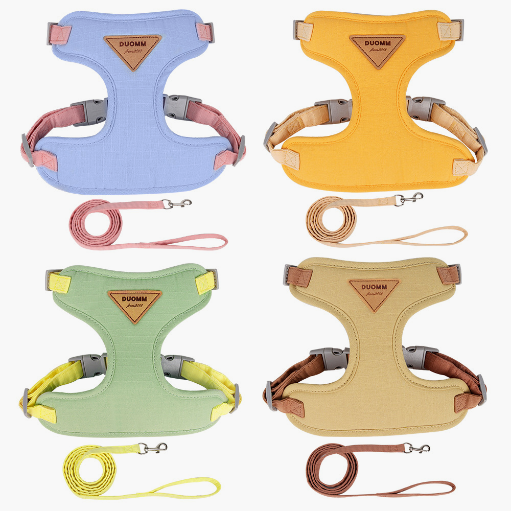퍼플펫 강아지 하네스 애견 가슴줄 목줄 강아지전용 산책줄 소형견 중형견 하네스 H형